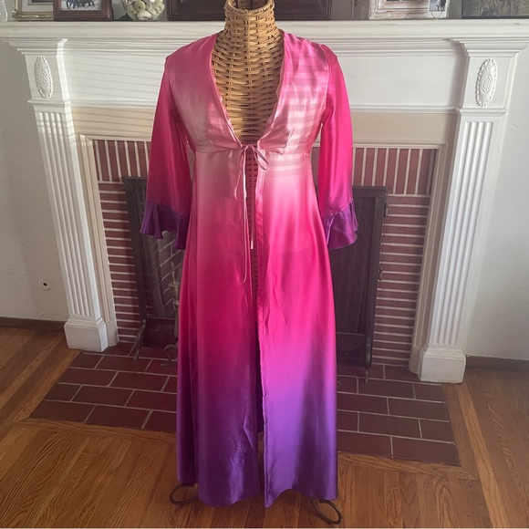Mary Jo Bruno Other - Mary Jo Bruno vintage silk robe S